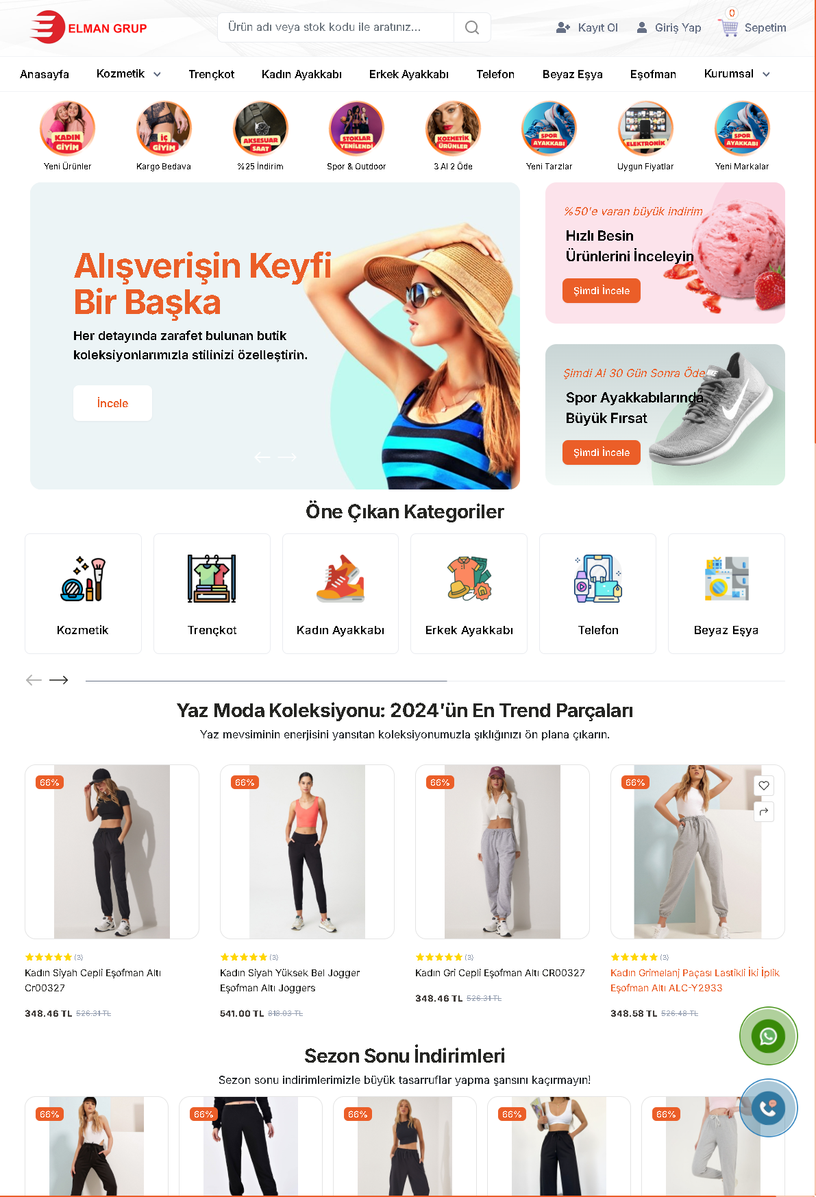 6. Paket - E-Ticaret Yazılımı